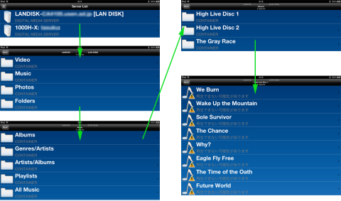 使用アプリ:Media Link Player Lite