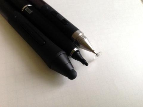 スタイラス・ペン先の比較