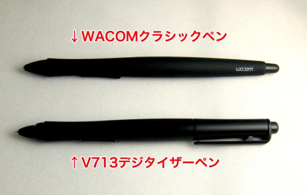 全体の長さ、サイドスイッチの位置もほぼ同じです