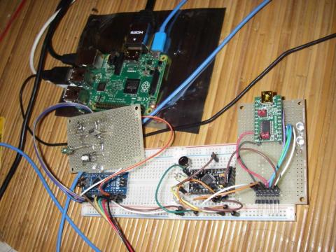 リモコンモジュール全体図。