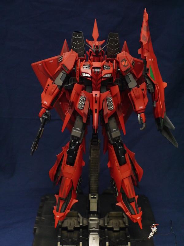 全塗装 無改造 にて完成 レッドゼータ Mg 1 100 Msz 006p2 3c Mg 1 100 Msz 006p2 3c Zガンダム3号機p2型 レッド ゼータのレビュー ジグソー レビューメディア