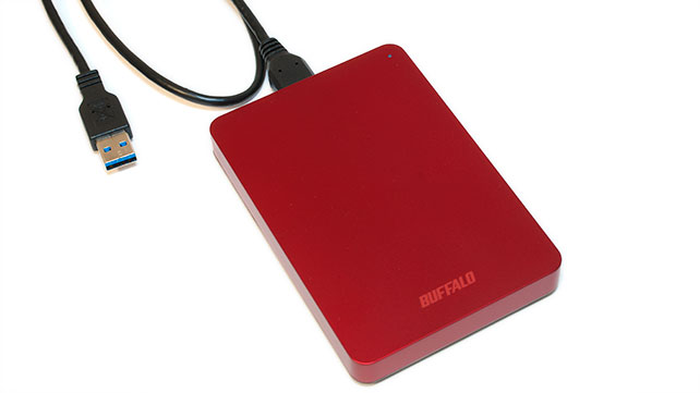 外付HDDをつないでみる