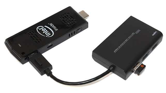 USBハブで複数機器を接続