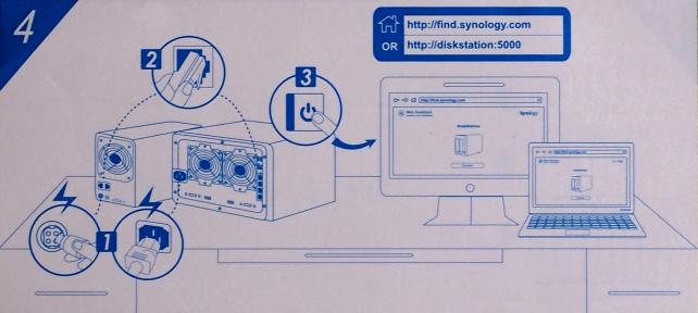 続いて、マニュアルに従って設置します。