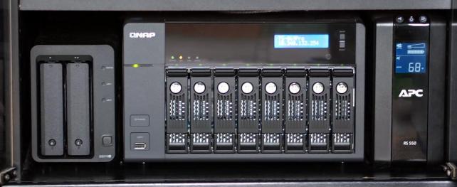 Synology DS215+のHDD回転中の稼働時の消費電力は20w