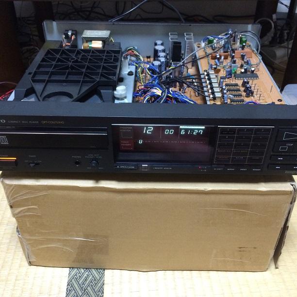 名機 ONKYO C-700 INTEGRA CDプレーヤー＆ 純正リモコン 【公式通販】