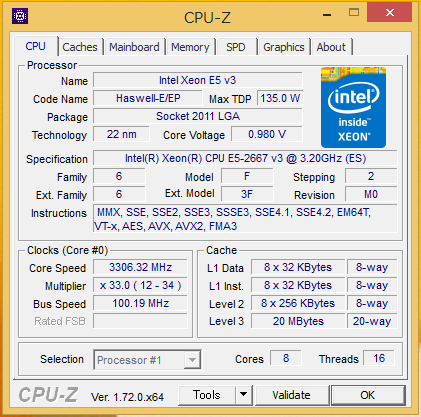 Xeon E5-2667v3 をシングルで使ったって良いじゃない - Xeon E5-2667