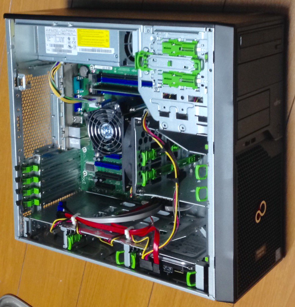 FUJITSU TX1310 M5  (CPU:Pentium/OS:レス/メモリ:8GB/HDD:1TB×1) FUJITSU PRIMERGY TX1310 M5 Xeon/メモリ8GB/HDD容量1TB×1/OS:レス 富士通 PRIMERGY