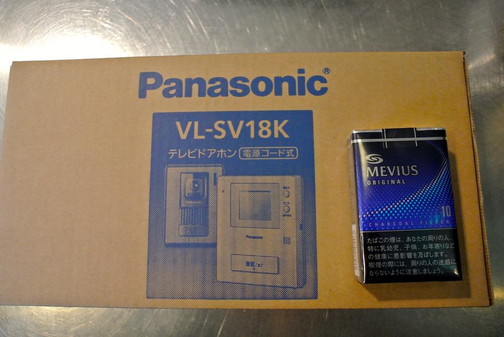 画面の無いインターホンから ウルトラ簡単に取替できます 決め手はjis規格の存在 Panasonic どこでもドアホン テレビドアホン カメラ玄関子機 モニター親機 各1台のセット Vl Sv18kのレビュー ジグソー レビューメディア