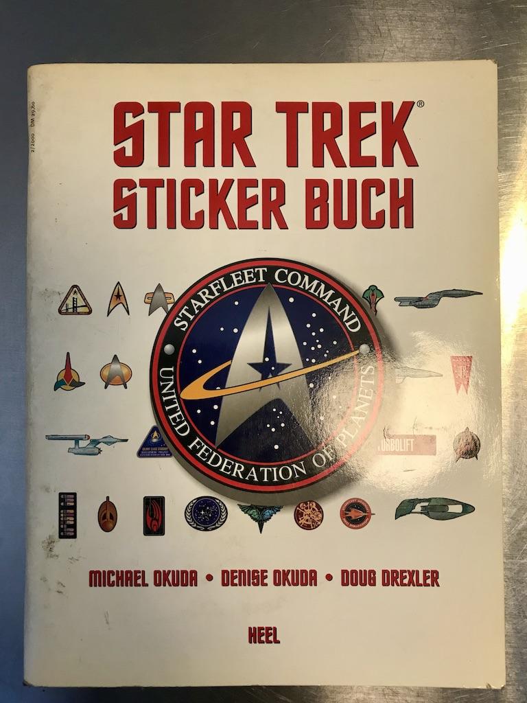 ドイツ製 スタートレックのステッカーブック - スタートレック