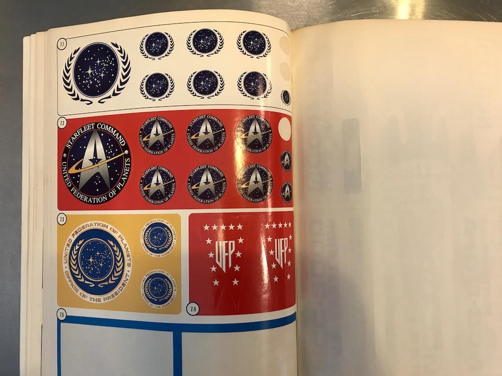 ドイツ製 スタートレックのステッカーブック - スタートレック