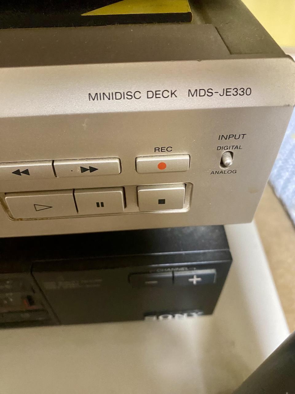 MDならではの心地よい音 - SONY MINIDISC DECK MDS-JE330のレビュー