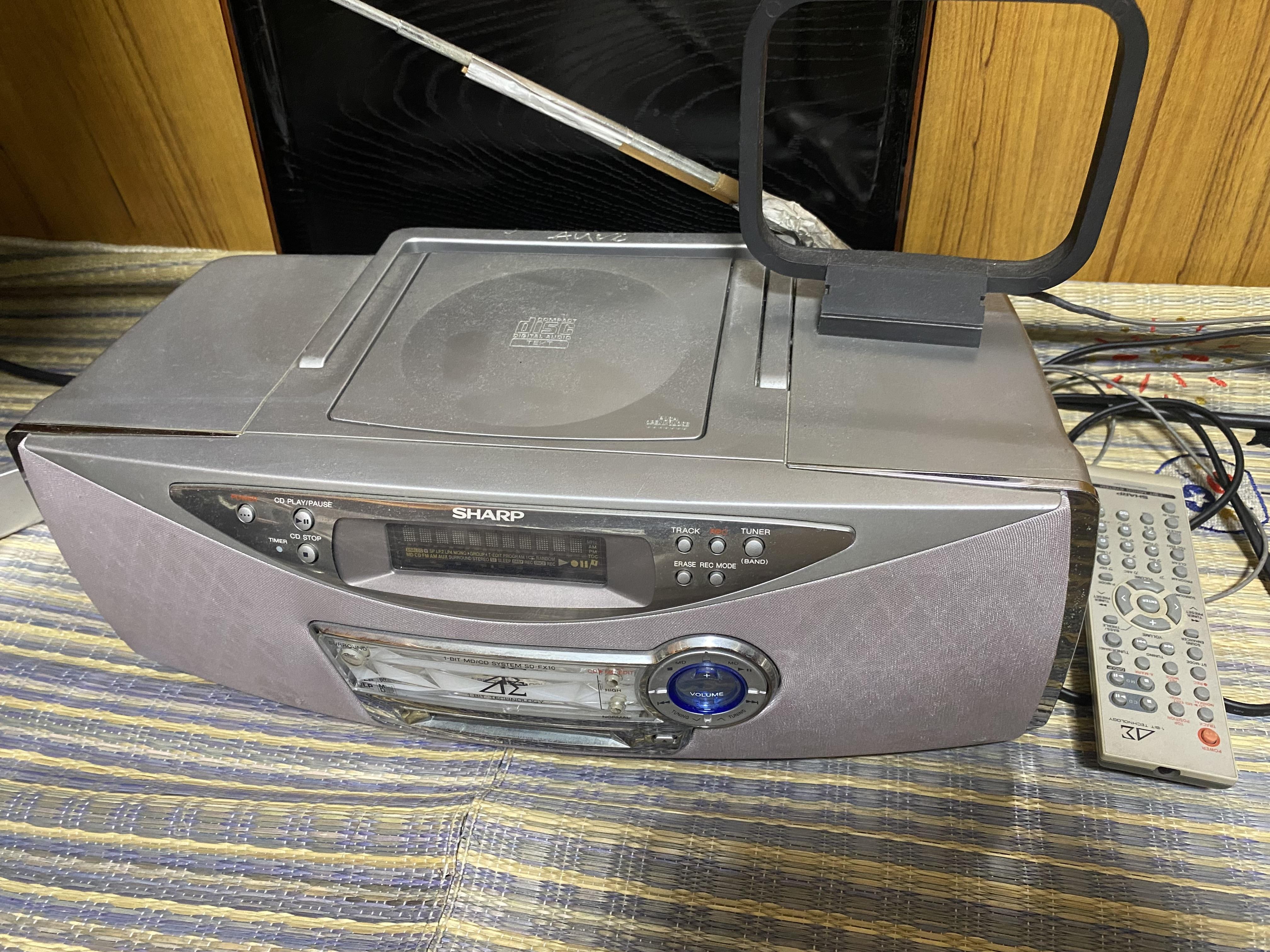デジタルアンプ黎明期 確かにシャープ製品の音は良かったんだけどね