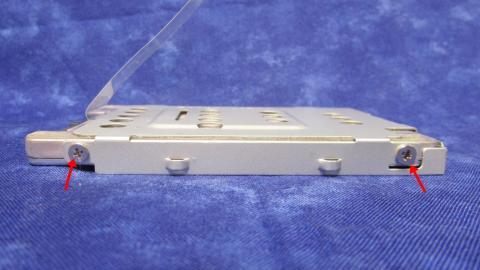 横から見たHDDマウンタ