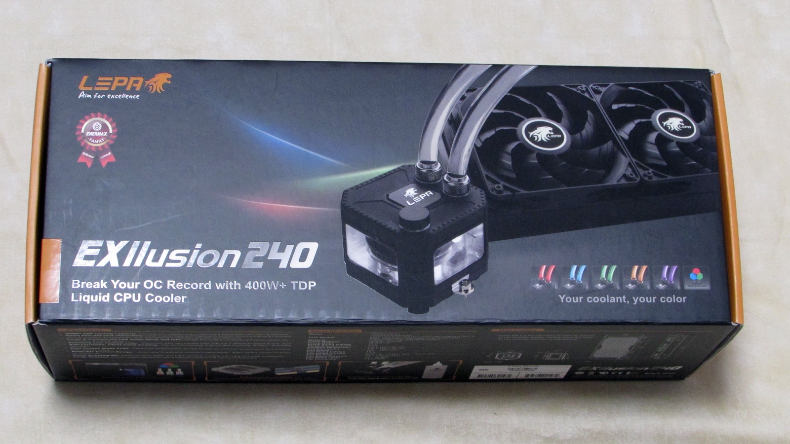 簡易水冷でも本格っぽい Lepa 水冷cpuクーラー Exllusion240 Lpwel240 Hfのレビュー ジグソー レビューメディア