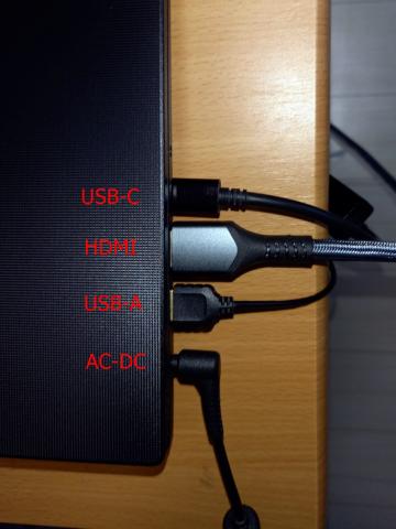 USB-Cドッキングステーションを使わない場合