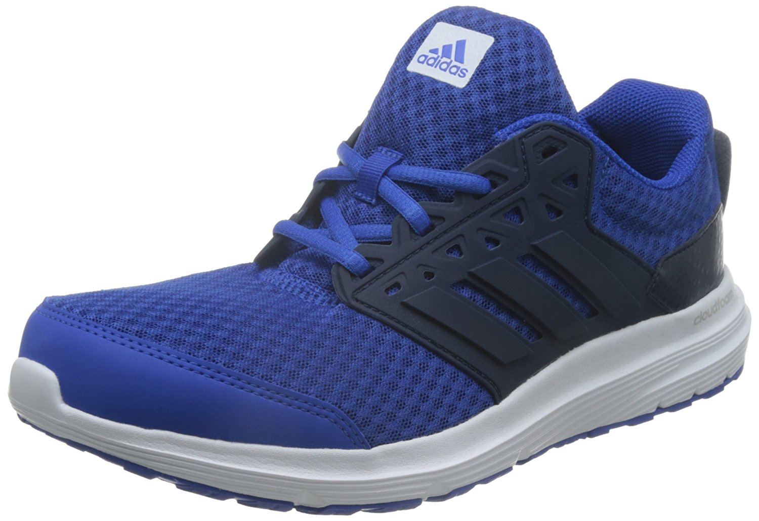 見た目にちょびっと派手なスニーカー アディダス ランニングシューズ Galaxy 3 Kdv76 16秋冬 Aq6540ブルー カレッジネイビー ランニングホワイト 25 5のレビュー ジグソー レビューメディア