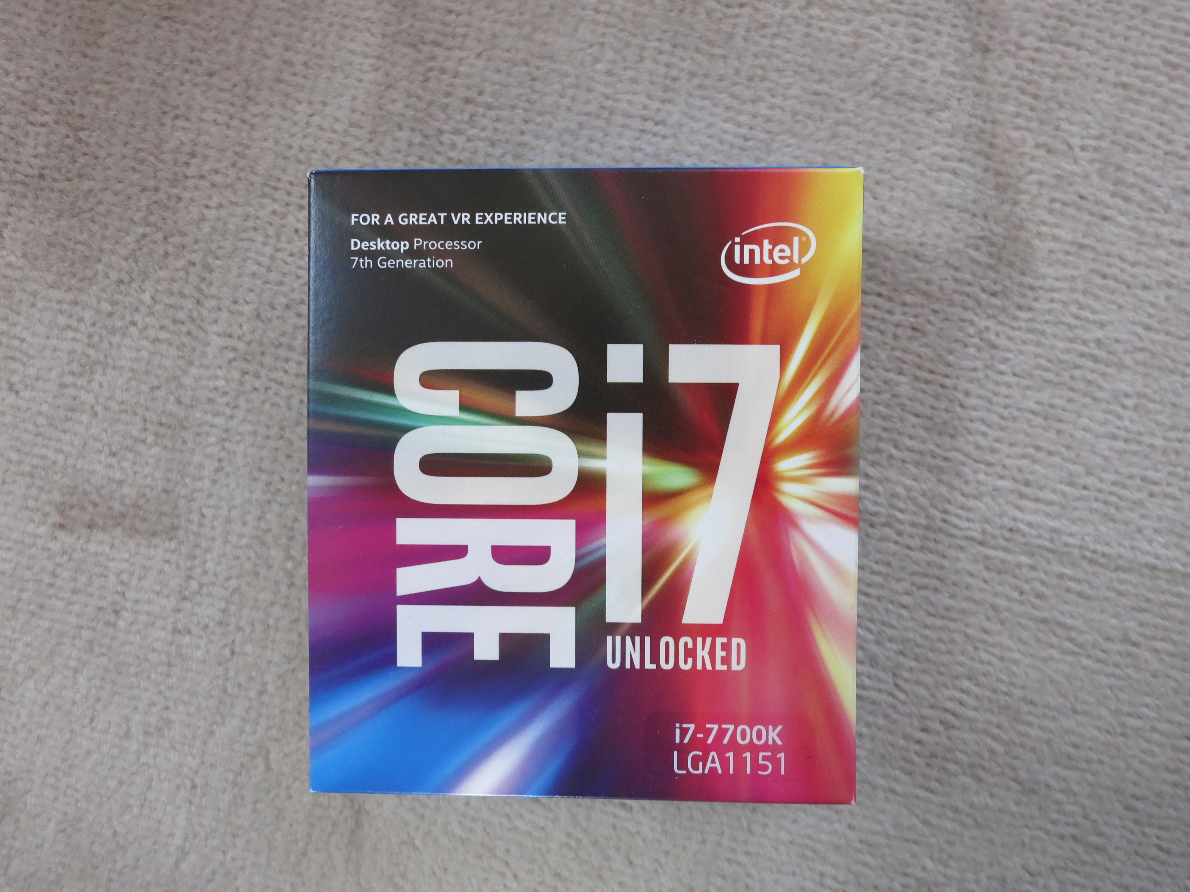 Skylake Refresh - Intel CPU Core i7-7700K 4.2GHz 8Mキャッシュ 4 