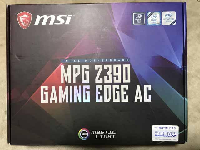 シンプルで悪くない Msi Mpg Z390 Gaming Edge Ac Atx ゲーミングマザーボード Intel Z390チップセット搭載 Mb4614のレビュー ジグソー レビューメディア