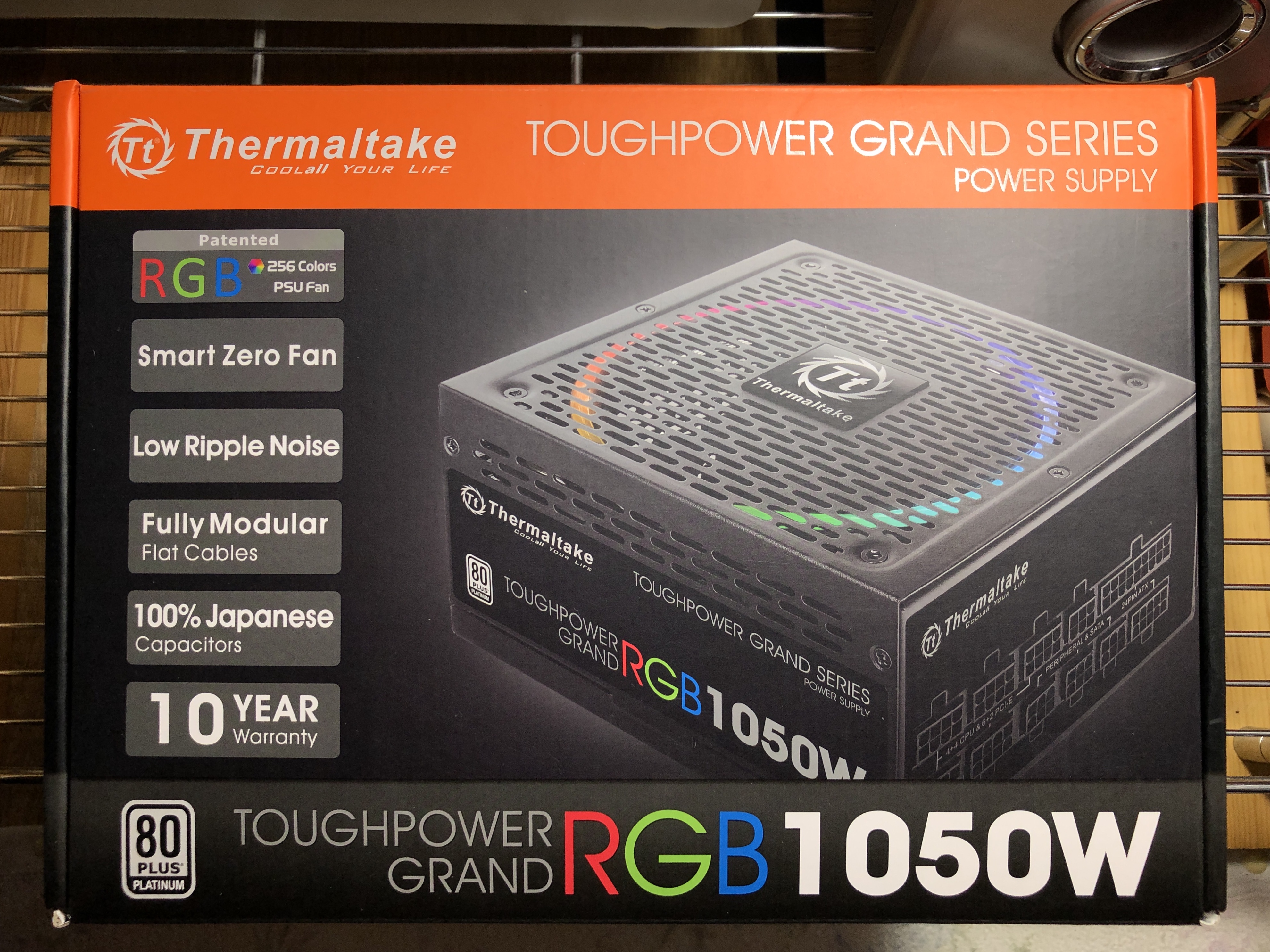 10 07 製造電源から入れ替え Thermaltake Toughpower Grand Rgb 1050w Pc電源ユニット 80plus Platinum Ps779 Ps Tpg 1050f1fapj 1のレビュー ジグソー レビューメディア