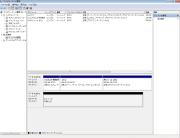 「ディスクの管理」スナップインに表示された「オンライン」状態になった「SSD 830」(ディスク1)