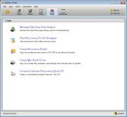 現在接続されているハードディスクのデータを移行するにはメニューから「Tools」→「Copy My Hard Drive」を選択する