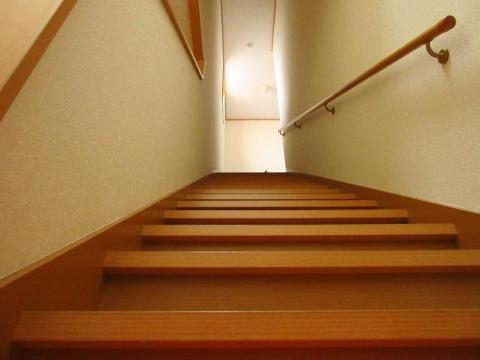 階段上の無線 LAN の電波が届きづらい場所で強度の確認をおこなってみた