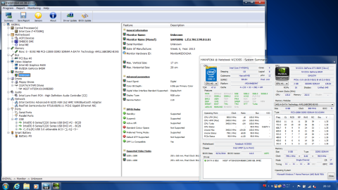HWiNFO64でハードウェア構成を確認
