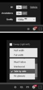 youtubeの3D設定