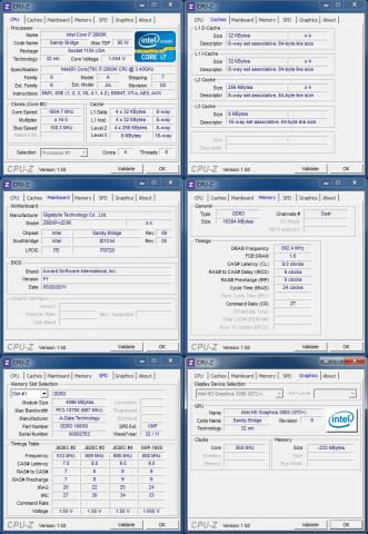 CPU-Z Core i7 2600K