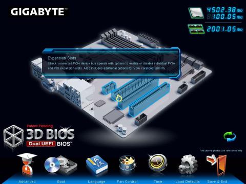 設定項目は。拡張スロット設定項目に含まれている