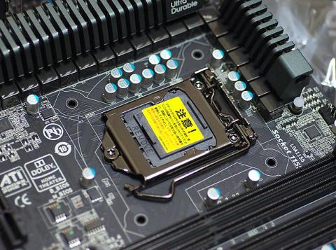 LGA1155ソケットまわり