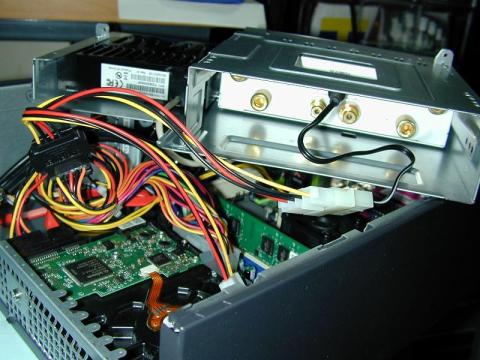 鎌ベイアンプへの電源配線