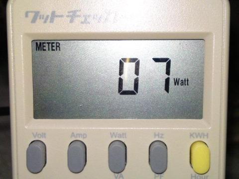 再生時消費電力