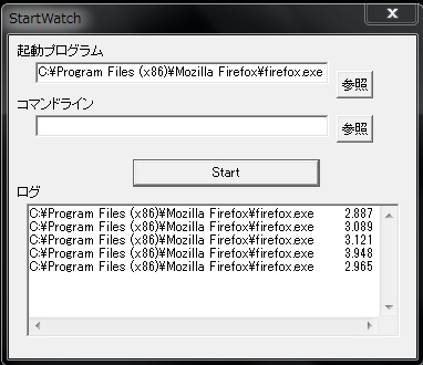 Firefox起動速度 PQI SSD