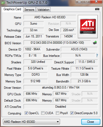 旧モデルのクアッドコアAPU A6-Series A6-3670！ - AMD A6-Series APUs