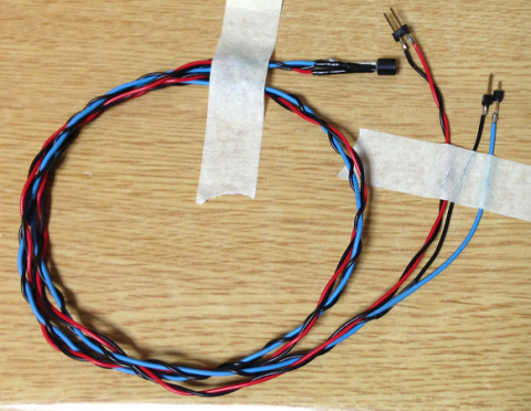 外気用センサケーブル