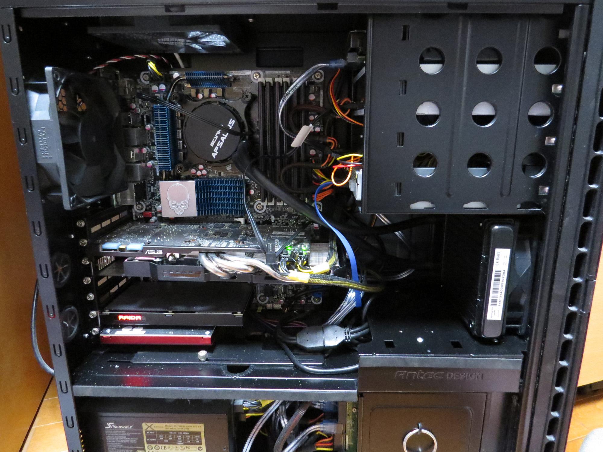 フロント吸気でも問題なくセッティングできる簡易水冷 サイズ 一体型水冷cpuクーラーapsalus3 1 Apsalus3 1のレビュー ジグソー レビューメディア