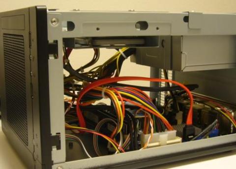 組み込まれたSSD