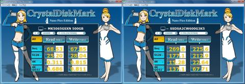 CrystalDiskMark(NanoPico Edition)