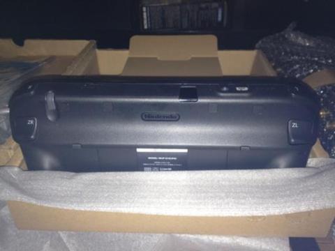 Wii Uゲームパッド上面