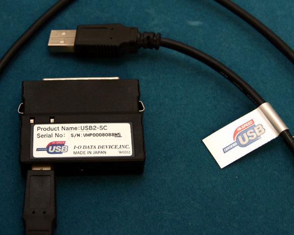 Подключение scsi к usb