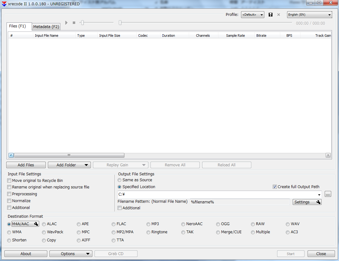 Flac xrecode maibatman