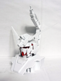 1 48 ユニコーンガンダム ヘッドディスプレイベース ジグソー レビューメディア 1 48 ユニコーンガンダム ヘッドディスプレイベース ジグソー レビューメディア