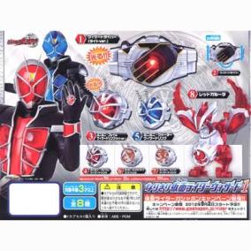 ガシャポン 仮面ライダーウィザード なりきり仮面ライダーウィザード1 ウィザードライバー ライトver ミニミニフレイムウィザードリング ライトver レッドガルーダ抜き5種セット ジグソー レビューメディア