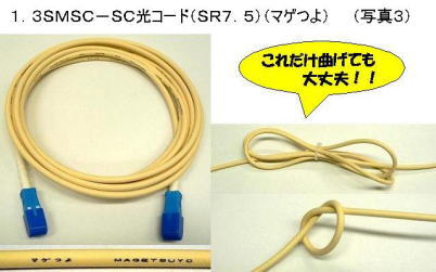 フレッツの曲げフリー光ケーブルが短いので ウルトラフレキシブルケーブル マゲつよ Sm光ファイバー 5mのレビュー ジグソー レビューメディア