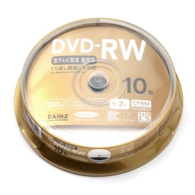 相性が悪すぎるDVD-RW - イメーション 録画用DVD-RW 10枚 2倍速 プリンタブル CPRM対応 [DRW120DPWA10P