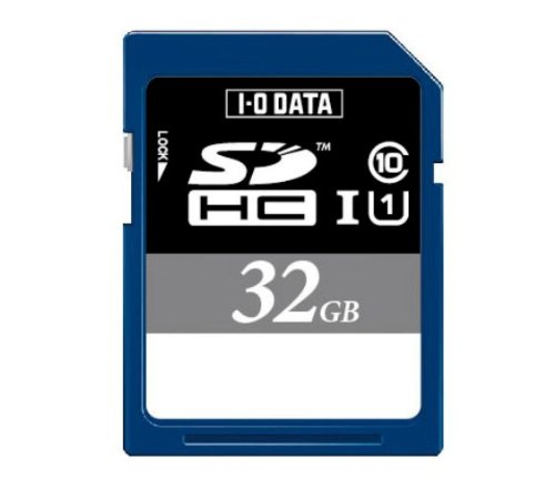 中古 - I-O DATA UHS-I(SDR104) 「Class 10」対応 SDHCメモリーカード 32GB SDH-UT32Gの ...