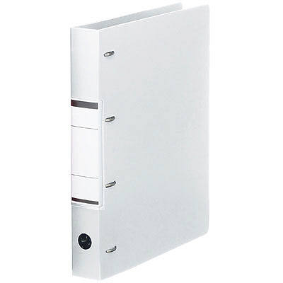 ４穴バインダーはいい アスクル ユーロスタイル D型4穴リングファイル クリアホワイトのレビュー ジグソー レビューメディア