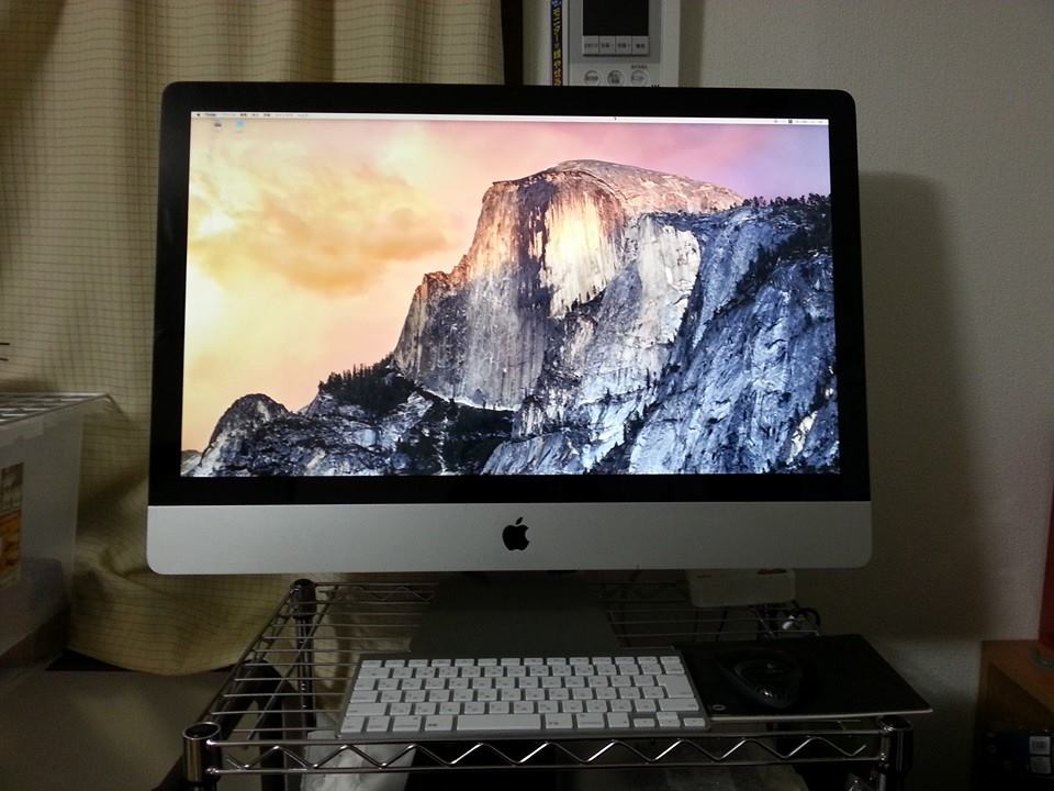 知人からの頂きものです。10年ぶりのmac使いへの出戻り【2016年3月4日 